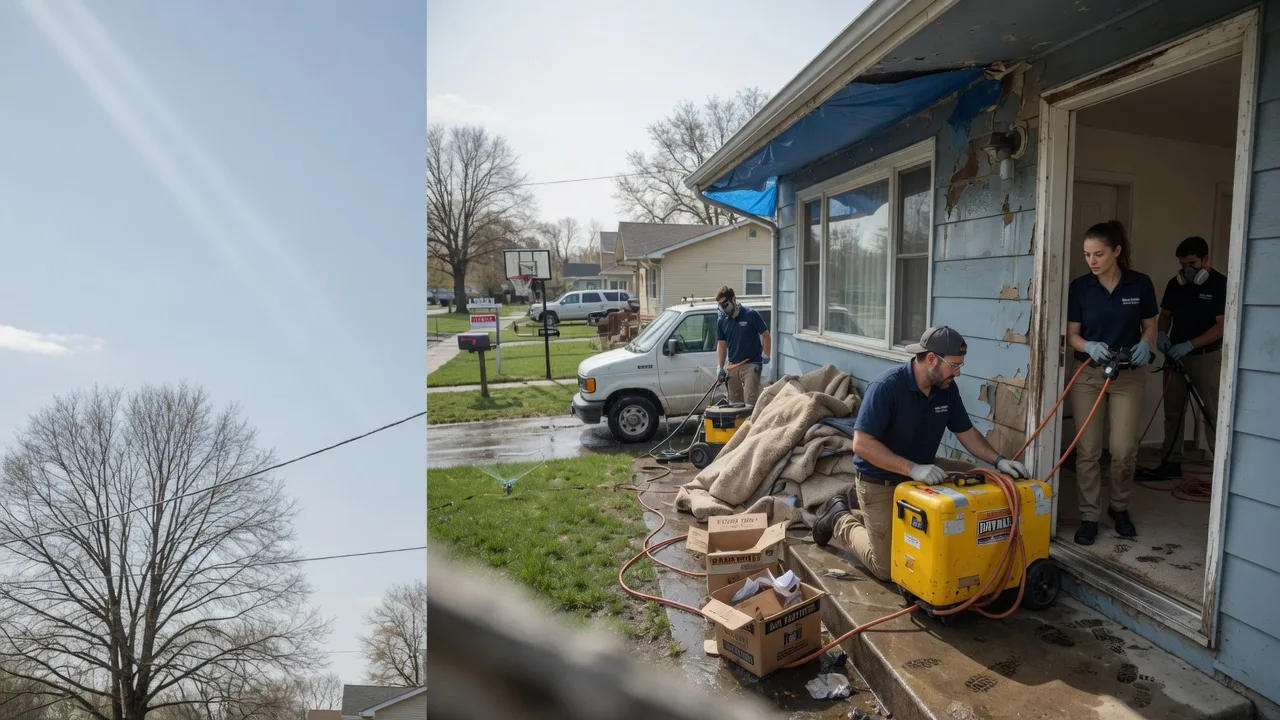 Basement Flood Cleanup in Diana, TX near me